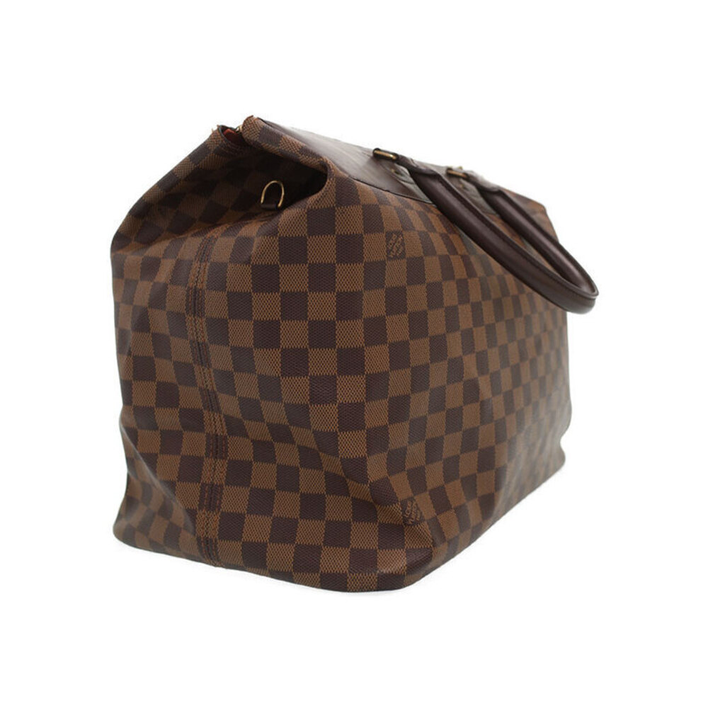 Louis Vuitton Ebene Greenwich Damier Bag Boston Brown